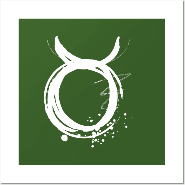 Taurus  Zodiac Sign Wall Art by Blind Man Studio